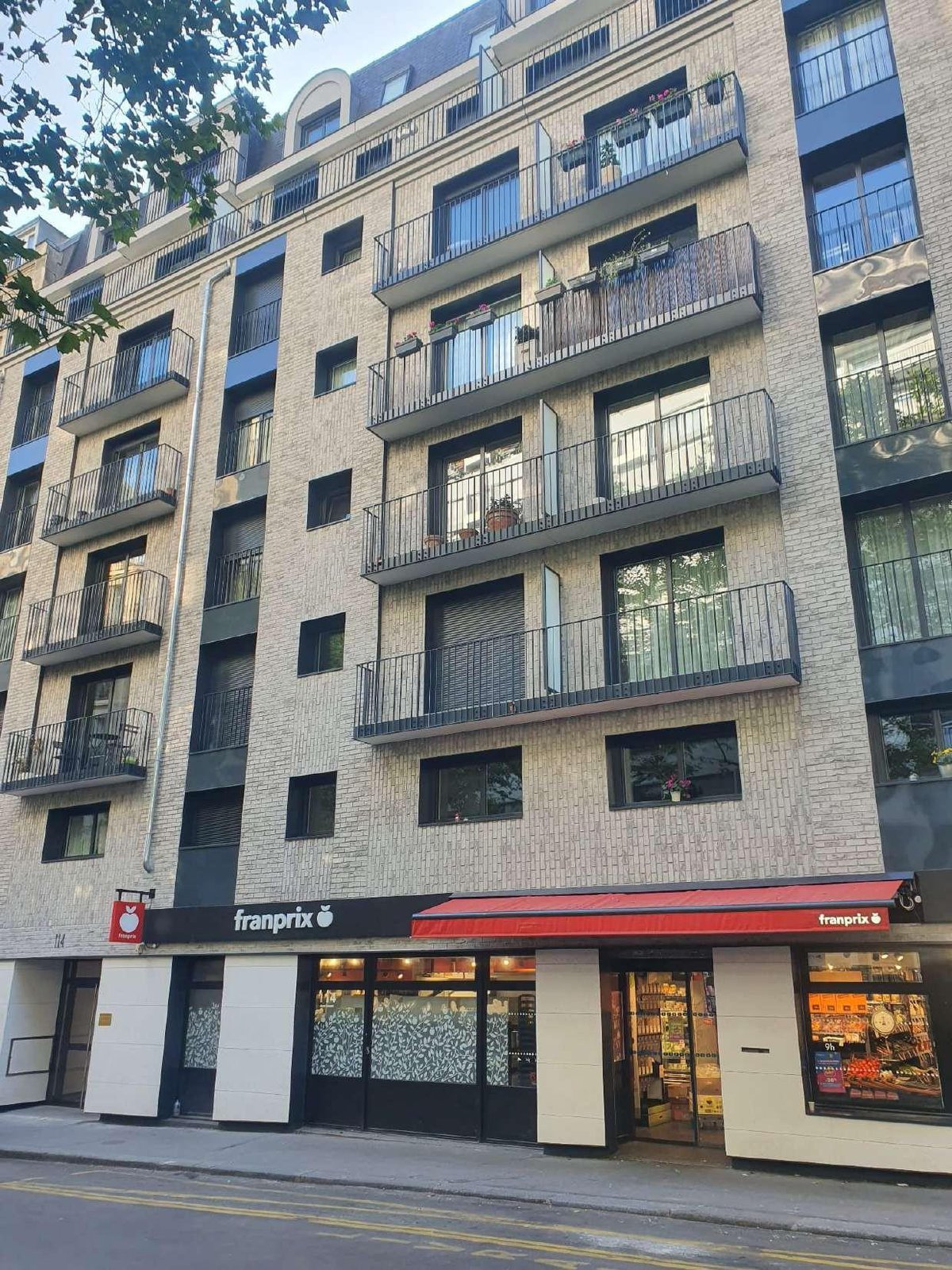 Immeuble rue Damrémont après ITE